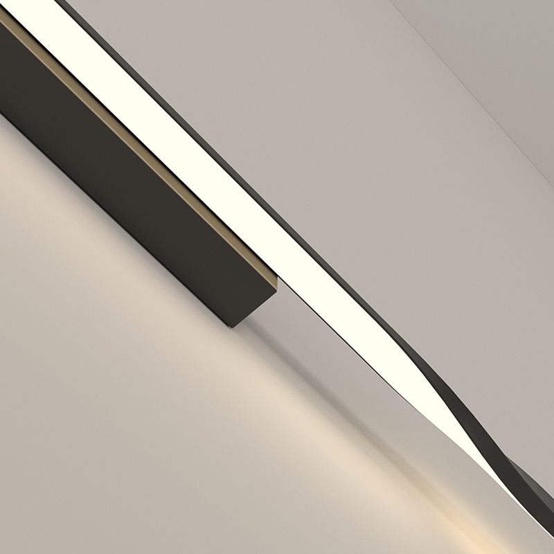 Bar geformte Flurwand Wandleuchte Acryl -Einfachheit LED -Wandbeleuchtung