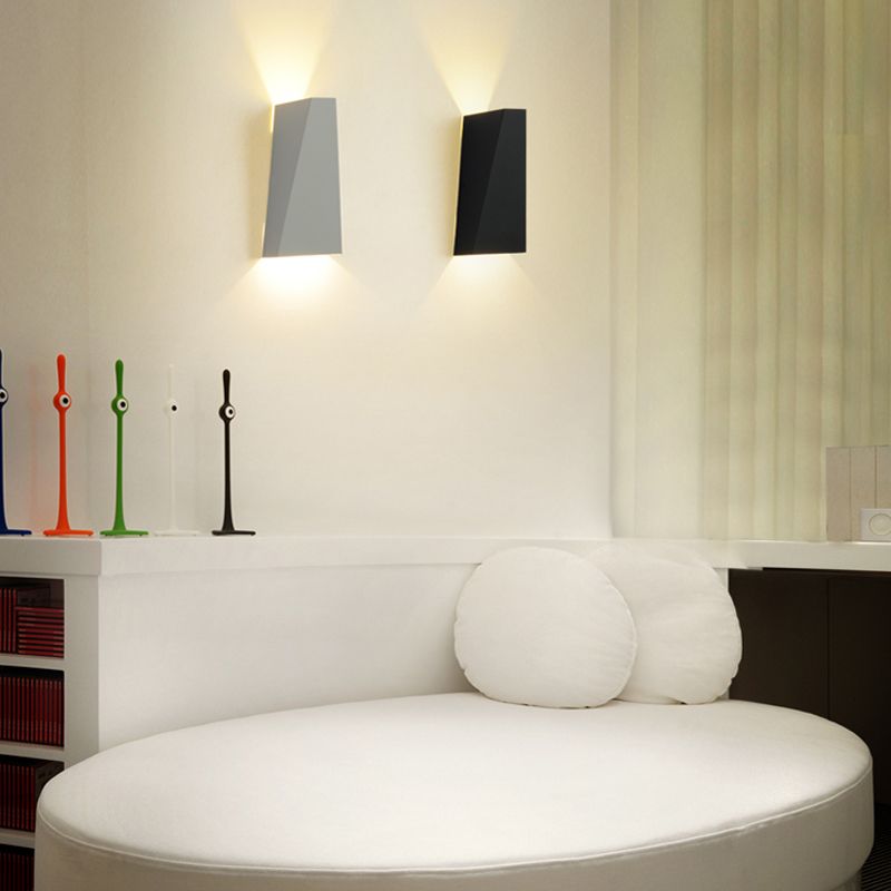 Illuminazione murale geometrica minimalista contemporanea illuminazione da parete esterna