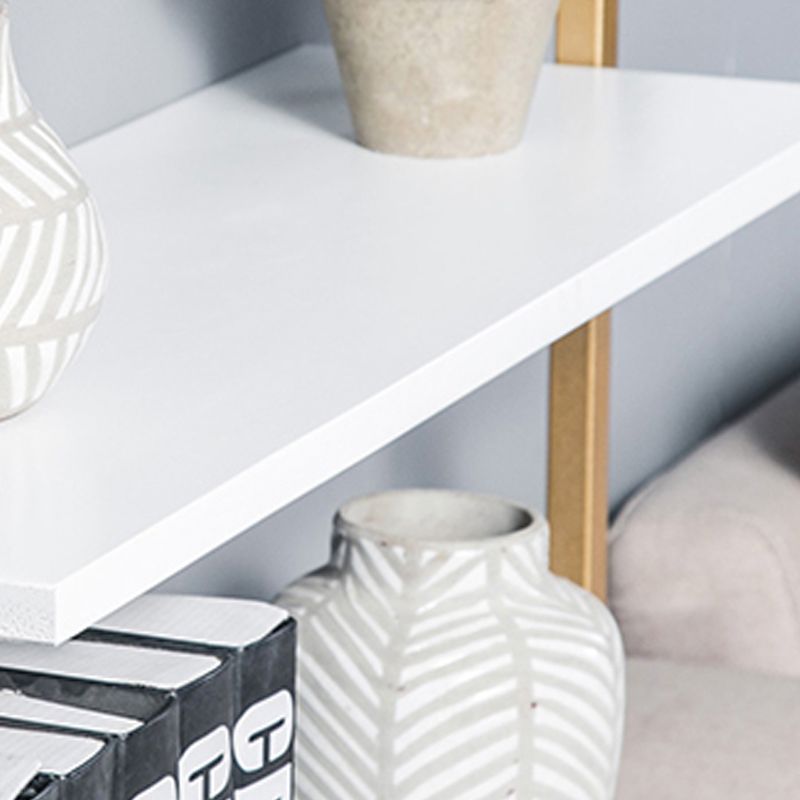 Zeitgenössische Wandeinheit Bücherregal mit eisenrahmen hergestelltem Holzregal