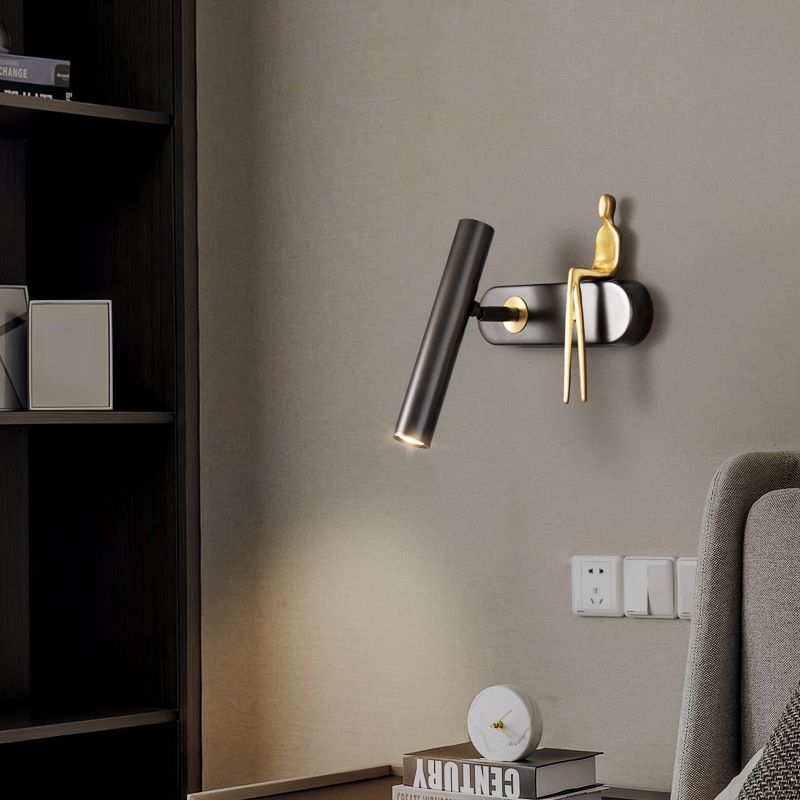 Metal Wall Sconce Light Modern Style Wall Sconce Lighting for Living Room
