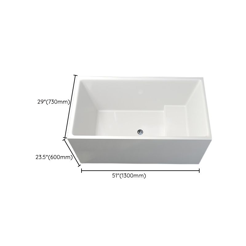 Soaking Bathtub Antique Finish Freestanding Back to Wall Bath Tub