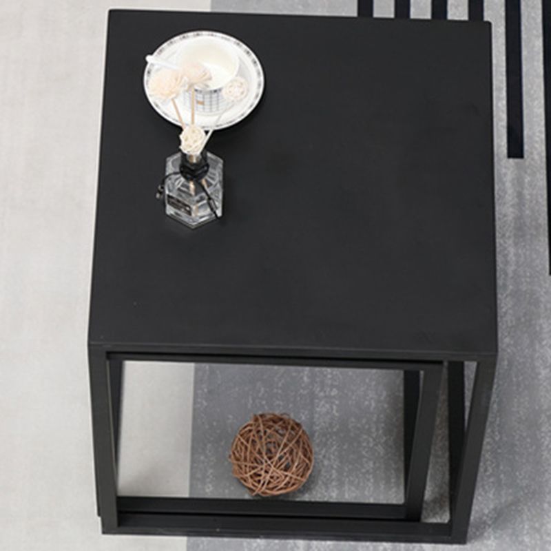 Frame 2 Nesting Coffee Table Mid-Century Metal Square Cocktail Table