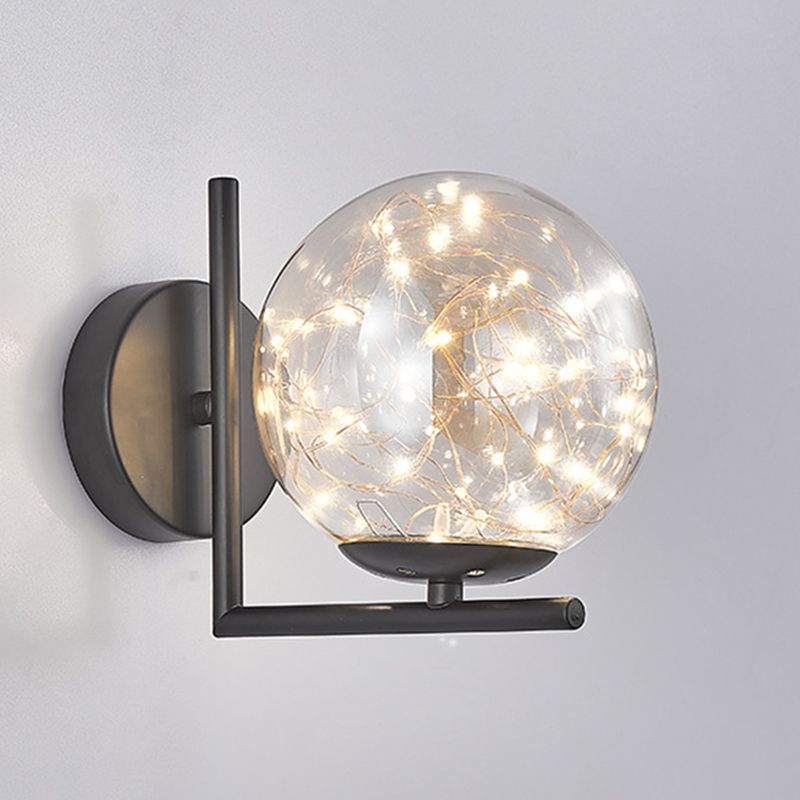 1 Head Ambient Lighting Wall Light Sconce Creative Star Light Wall Lamp for Bedroom