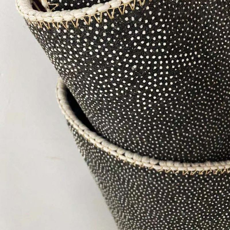 Orange Modern Rug Polyester Medallion Indoor Rug Washable Rug for Home Decor