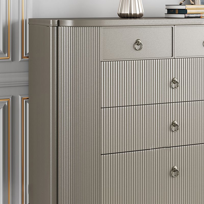 Solid Wood Classic Glam Storage Chest Dresser with 6/10 Drawers