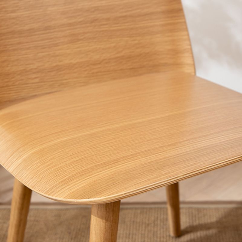 Solid Wood Dining Accent Chair Contemporary Dining Side Chair