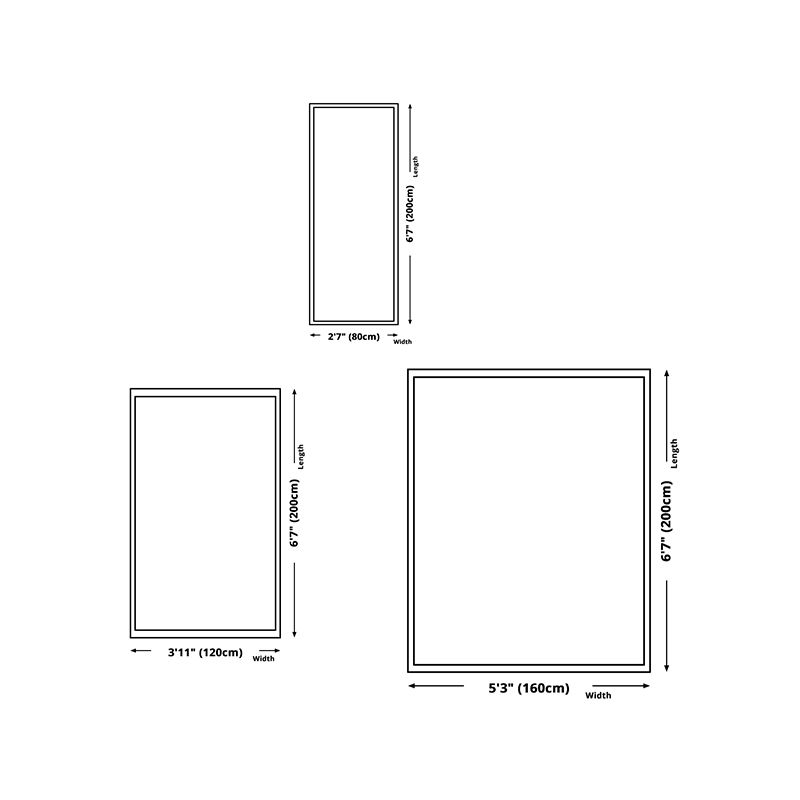 Metal Lines Carpet Polyester Modern Carpet Non-Slip Backing Carpet for Living Room