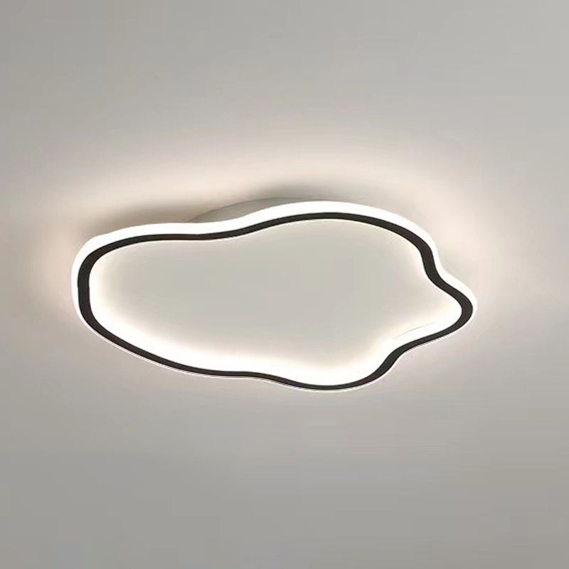 Wolkvormige plafondlamp Noordse metalen LED-inbouwplafondlamp voor slaapkamer