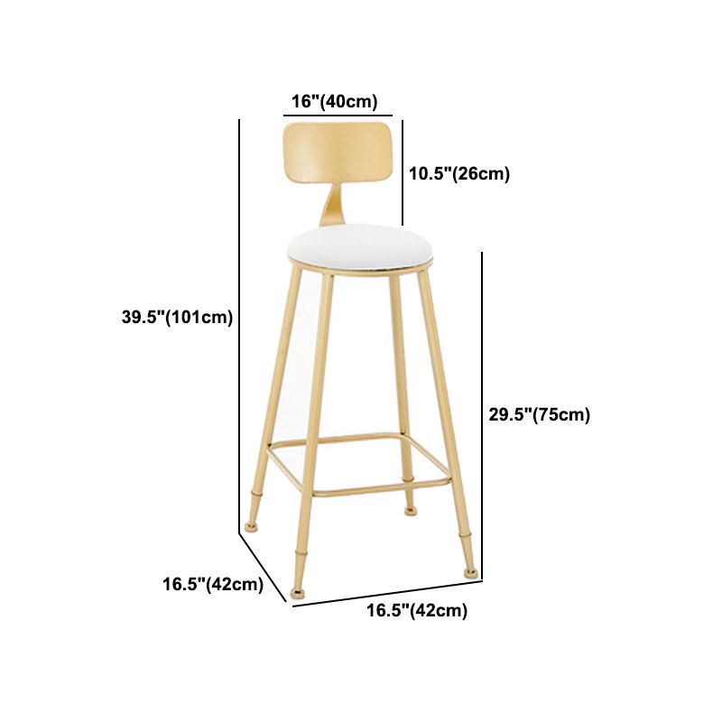 Glam 1/2/5/9 Pieces Bar Table Set Rectangle Bar Table with High Metal Stools for Home