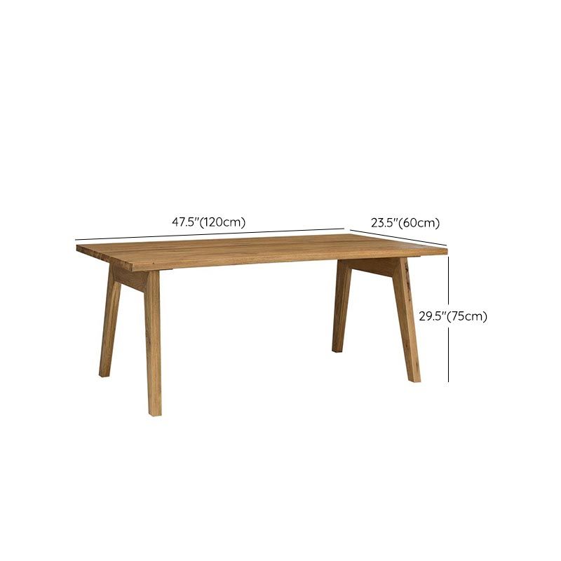 Industrial Solid Wood Dining Table Set 1/9 Pieces Dining Set for Home Use