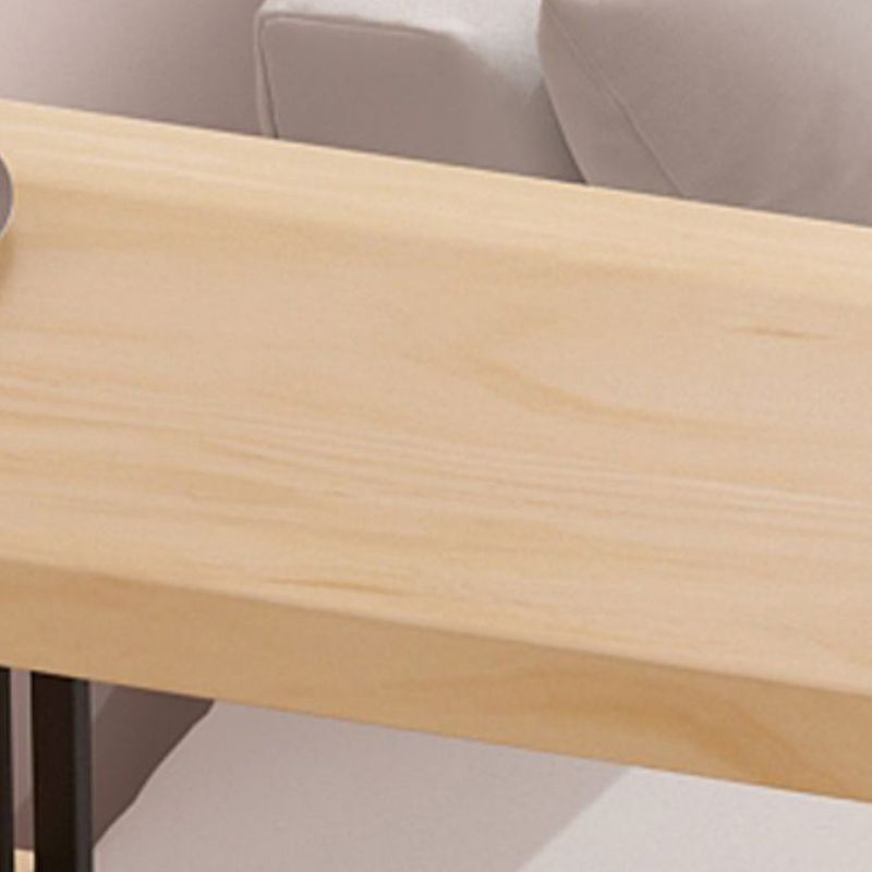 Modern Rectangle Bar Table Set 1/2/3 Pcs Solid Wood Bar Table Set