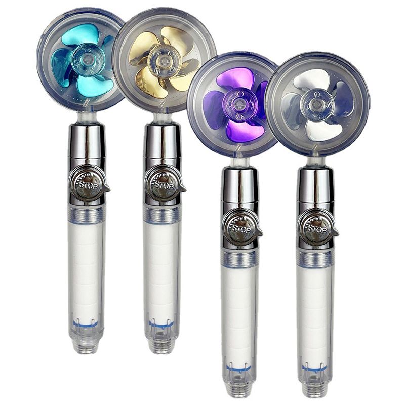 Modern Style Shower Head Wall-mounted Plastic Handheld Shower Head