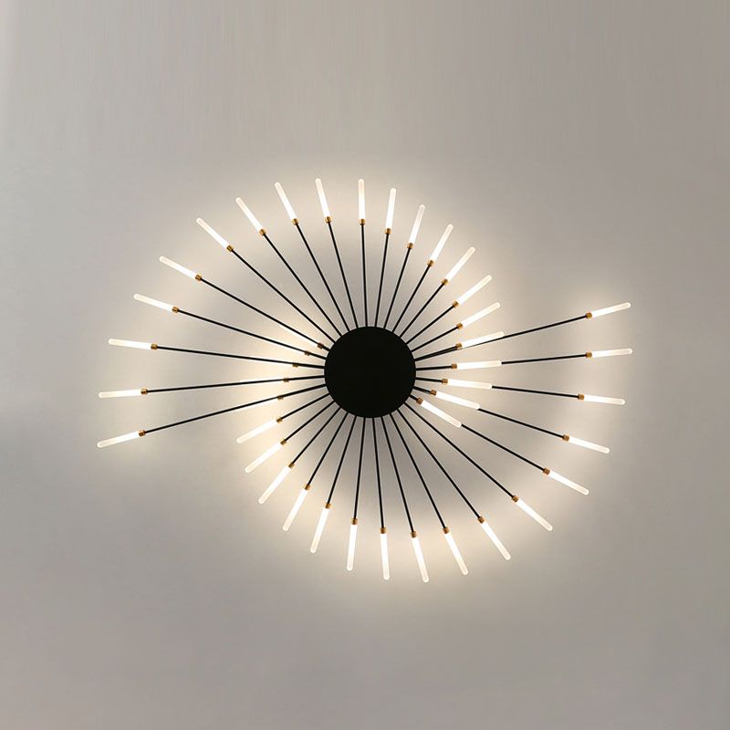 Simplicity Flush Mount Light Sputnik LED Ceiling Light Fixtures for Living Room