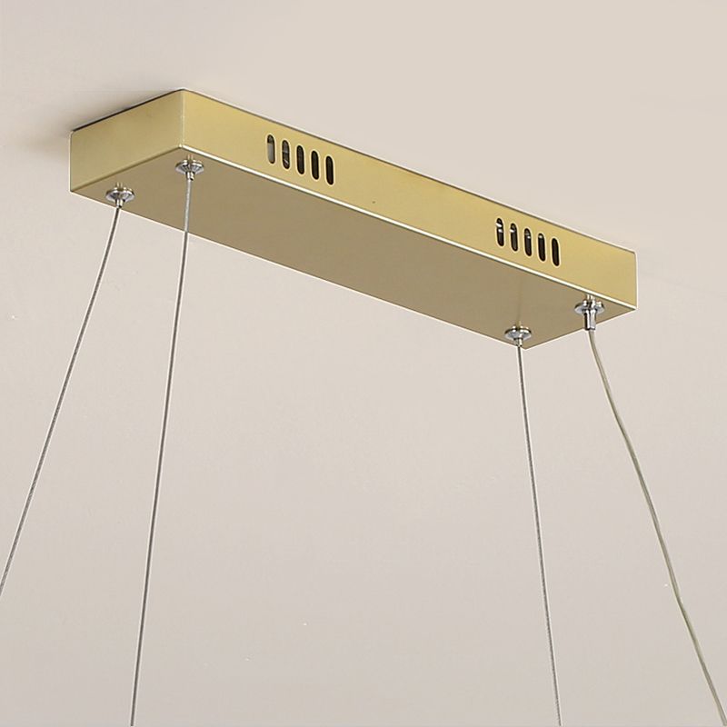 Geometric Island Pendant Lights Modern Chandelier Metal Island Lights 1 Light