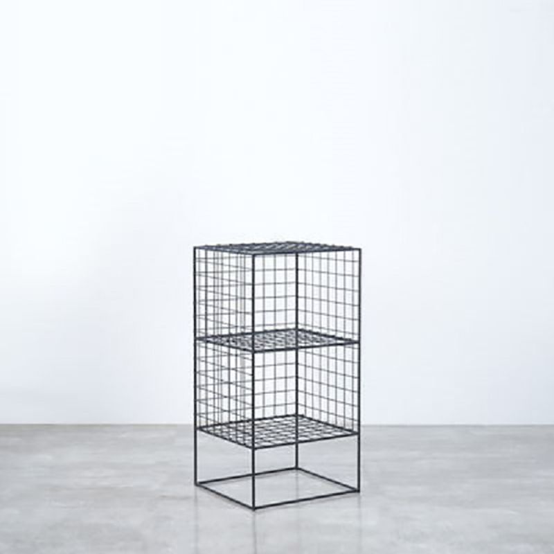 Modern Closed Back Book Shelf Metal Bookcase for Living Room