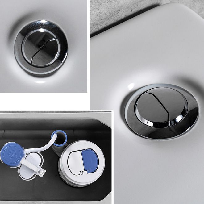 Modern Flush Toilet One Piece Toilet All-In-One Siphon Jet Toilet