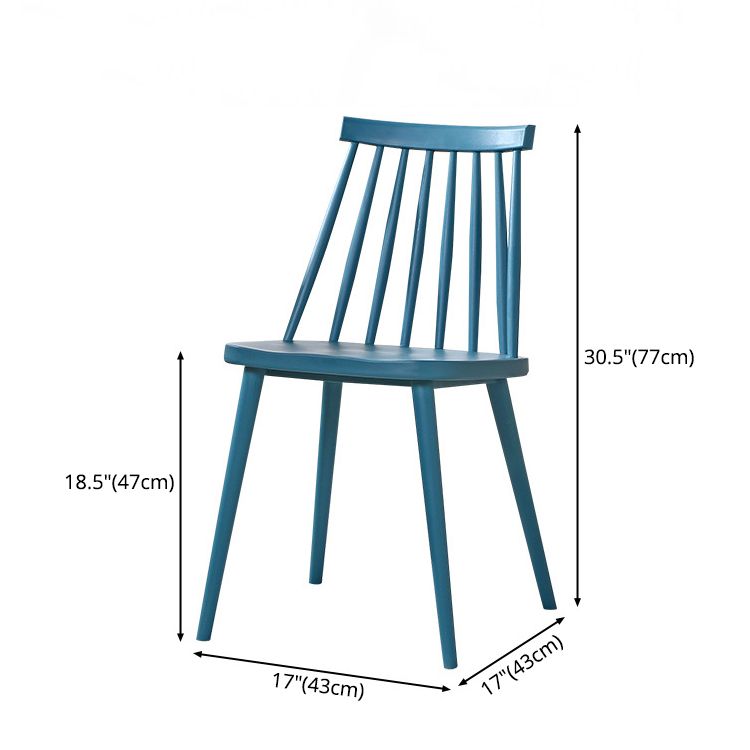 Chaise en plastique intérieure moderne