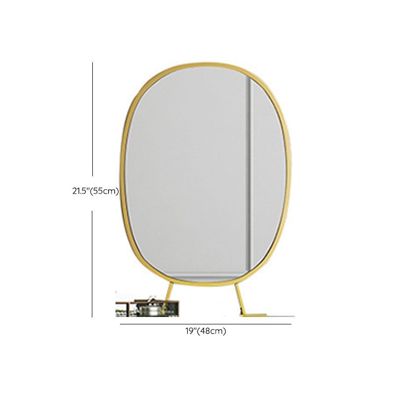 Green Make-up Vanity with 3 Storage Drawers 18.89" Wide Genuine Leather Dresser