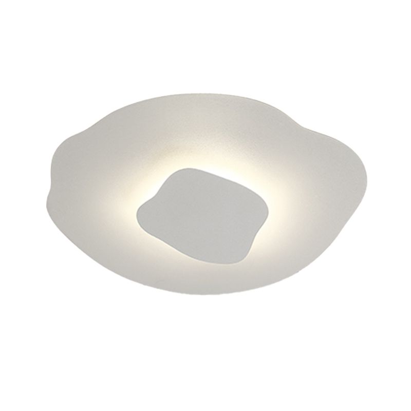 LED Modern Metal Flush Mount Geometric Shape Ceiling Light for Bedroom