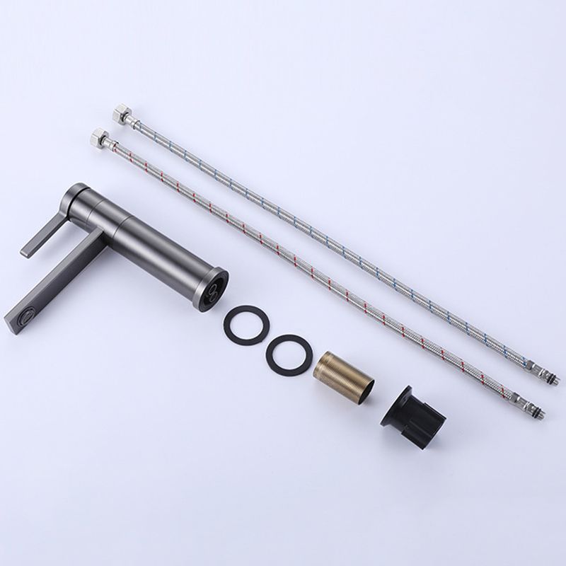 Industrial Circular Vessel Sink Faucet Stainless Steel Bathroom Faucet