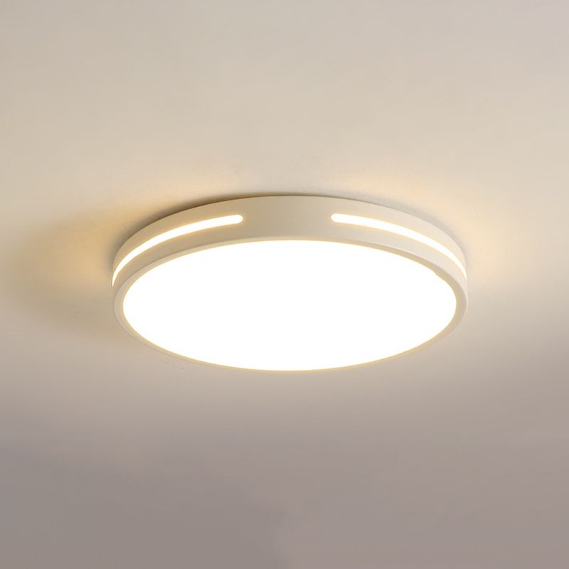 Acrylique Flush Ceiling Light Fixture 1-Light Modern Style Flush Mount Lighting