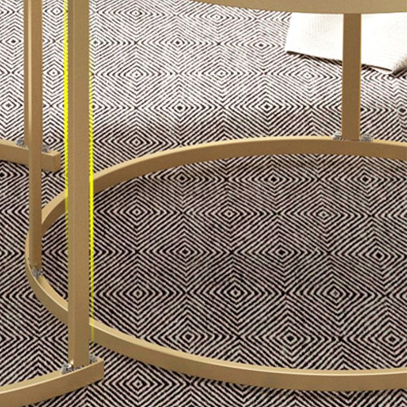 2 Piece Bunching Tables Solid Wood Coffee Table for Living Room