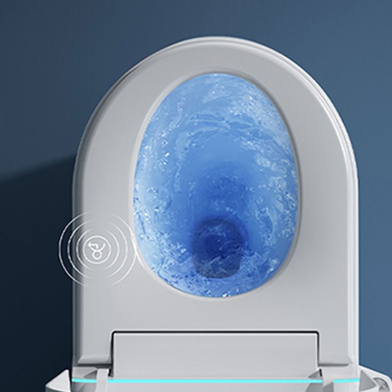 Contemporary White Floor Standing Bidet/Wall Hung Toilet Set