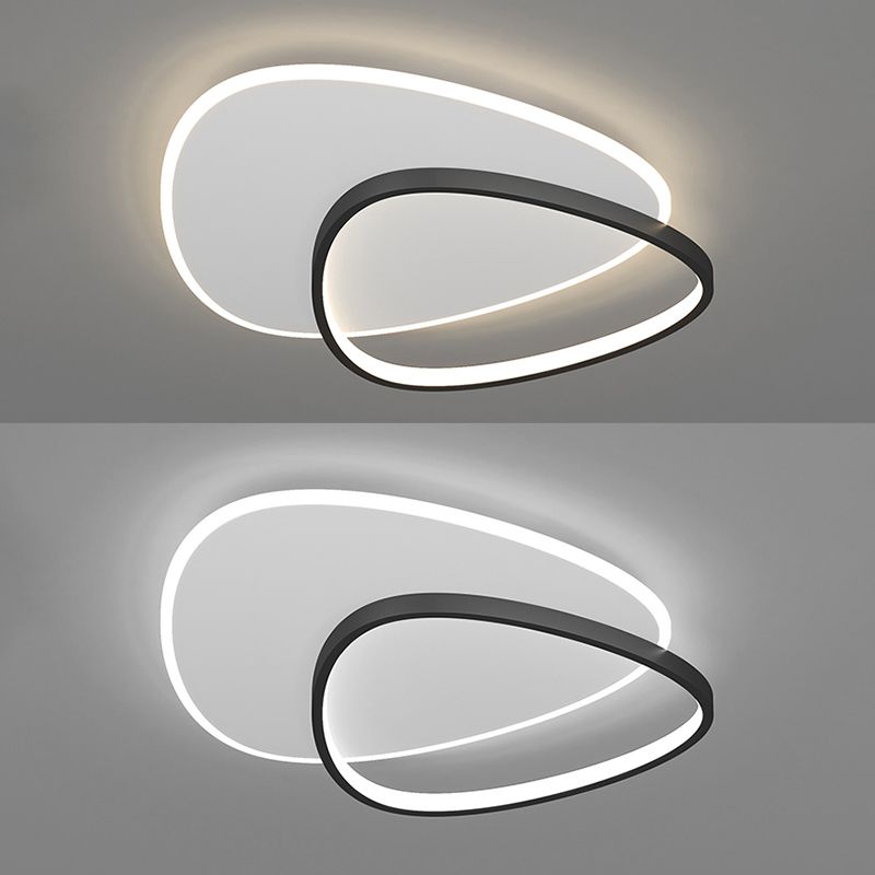 Modern Flush Mount Ceiling Light Acrylic Ceiling Lamp Fixture for Drawing Room