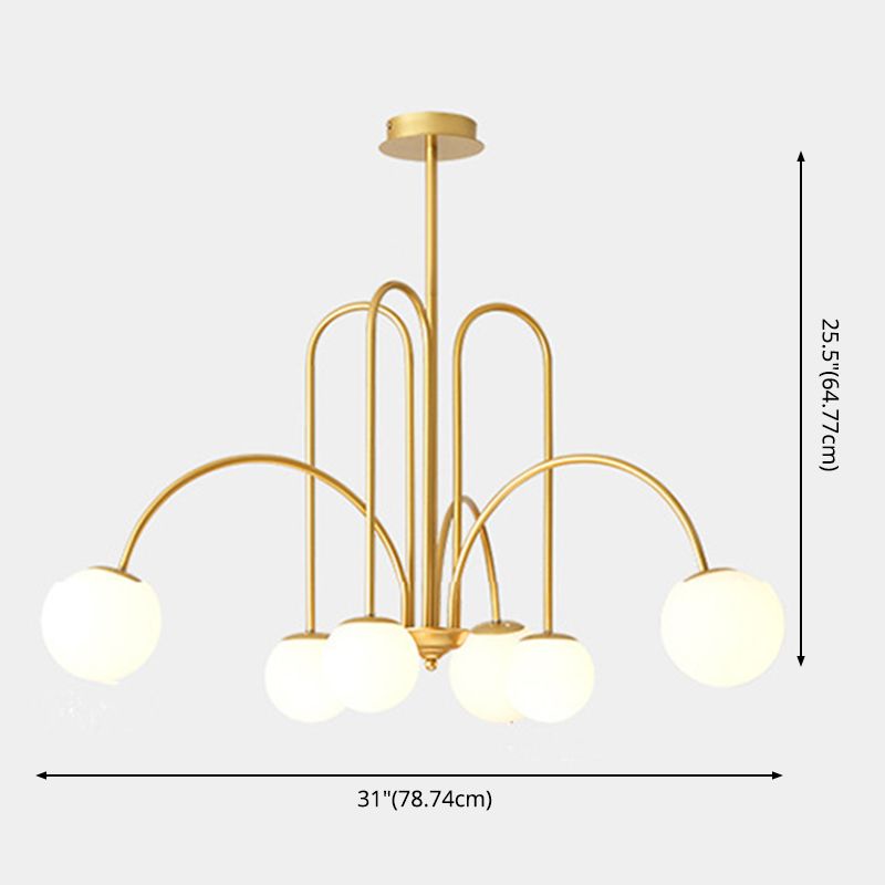 Molecular soggiorno lampadario a sospensione a sospensione in vetro a sospensione Nordic Apparecchio di illuminazione