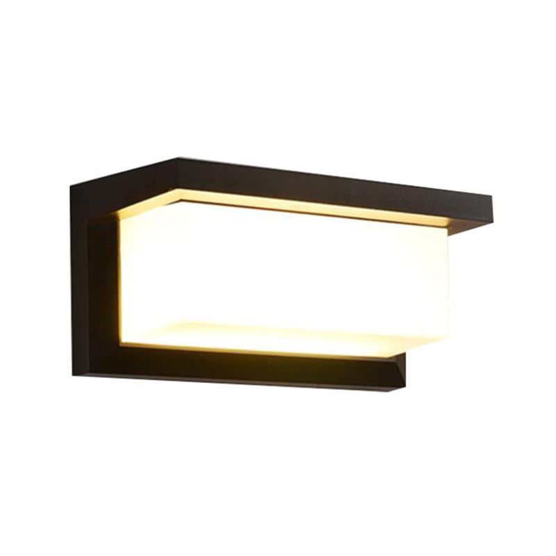 Modern Minimalist Style Wall Light Sconces Acrylic 1 Light Wall Lights for Outside Wall