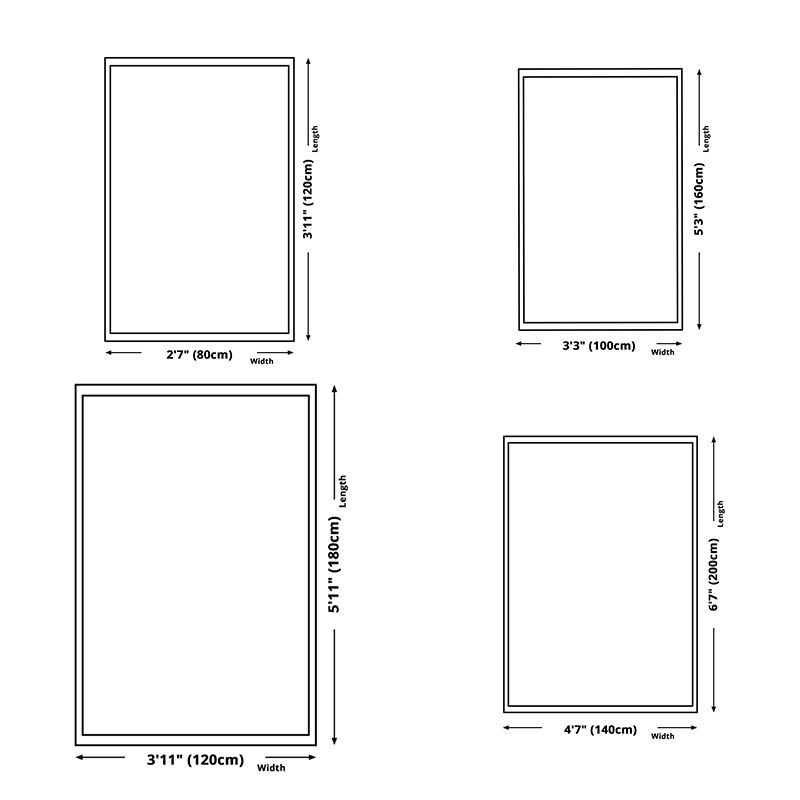 Green Living Room Rug Soccer Field Pattern Polyester Area Carpet Non-Slip Backing Area Rug