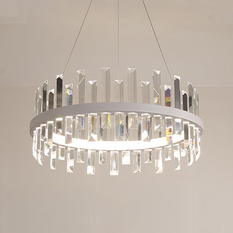 Lumière de lustre en cristal moderne LED PENDANT 1-LIGHT pour le salon