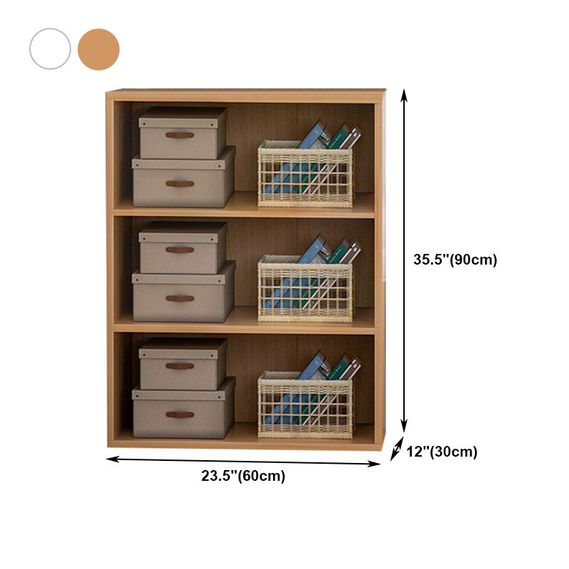 Modern Bookshelf Engineer Wood Standard Bookcase for Home Office