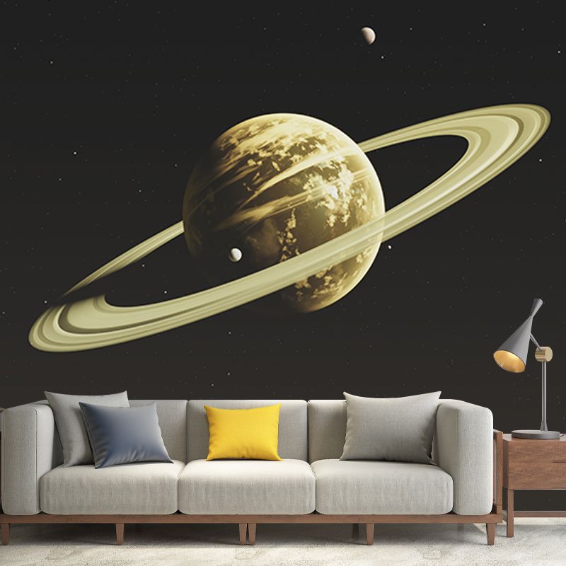 Universe Photography Stain Resistant Wall Mural Wallpaper Sitting Room Wall Mural
