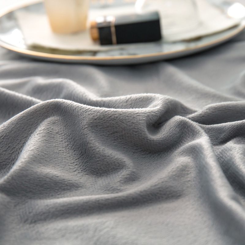 Modern Bed Sheet Set Winter Solid Color Fitted Sheet for Bedroom