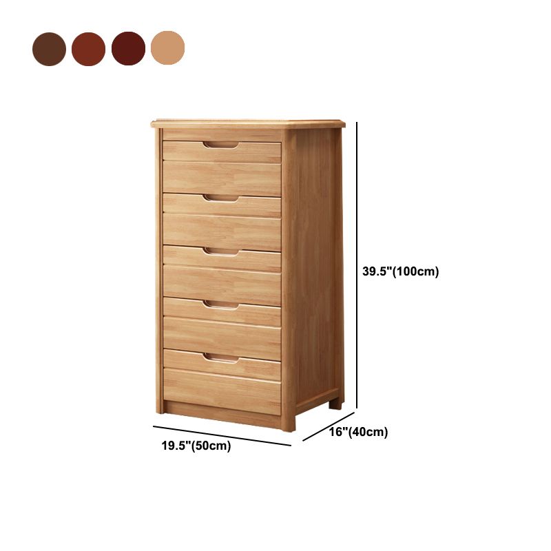 Wooden Lingerie Chest Modern Storage Chest with 3 / 4 / 5 Drawers