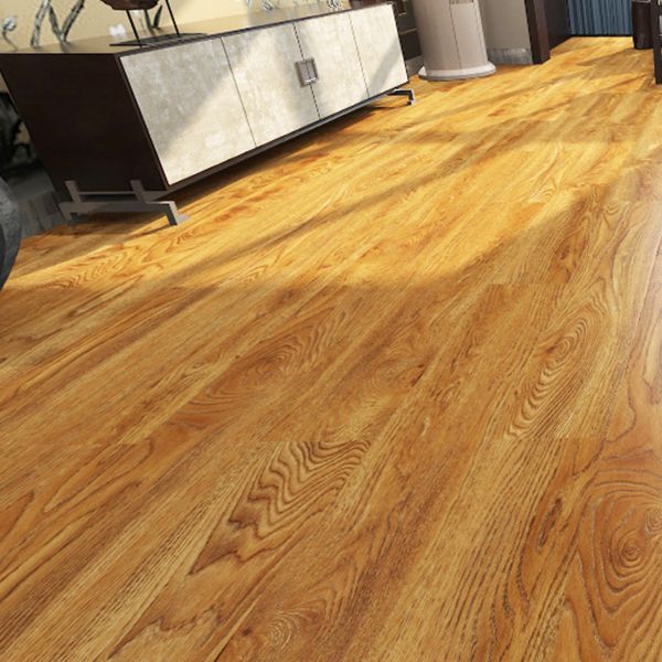Brown Laminate Flooring Scratch Resistant Natural Oak Laminate with Click Lock