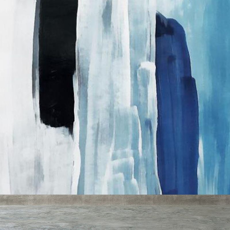 Modern Style Scenery Mural Decal Non-Woven Waterproofing Pastel Wall Art for Home