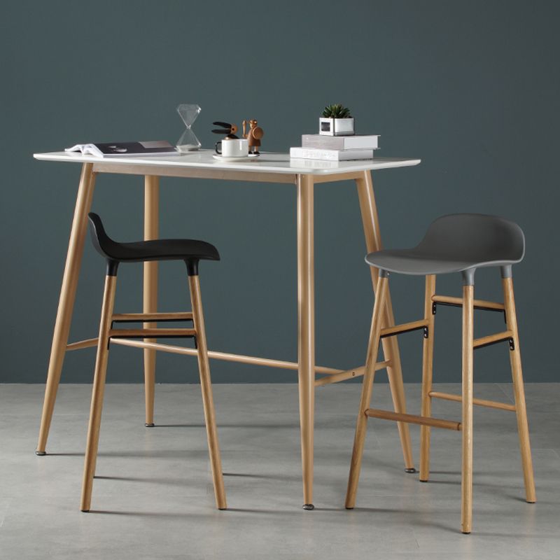 Modern Style Bar-stool Wooden Counter Bar Stool for Restaurant