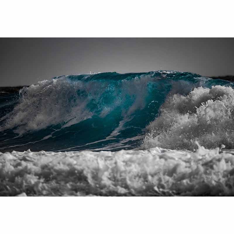 Photography Sea Pattern Mildew Resistant Wall Mural Tropical Non-Pasted