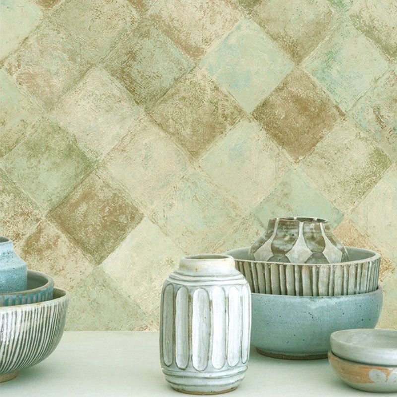 Baksteenlook behangrol in neutrale kleur papier wandbekleding voor huisdecoratie, 57,1 m².
