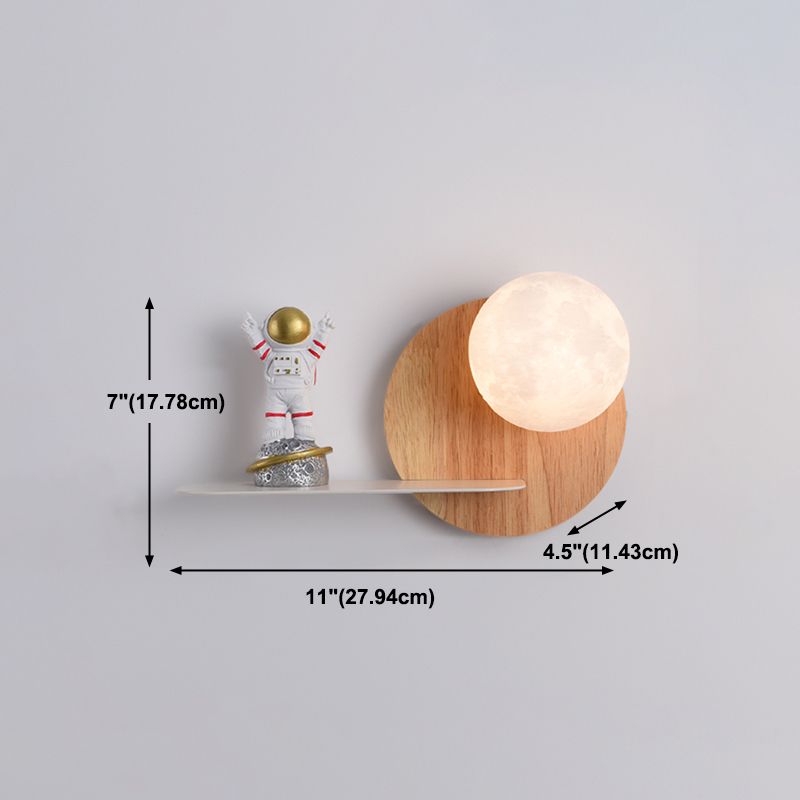 Lampada da parete in stile moderno Sconce da parete creativa per la stanza dei bambini