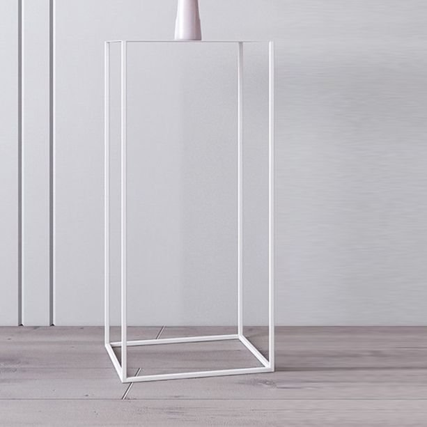 Square Metal Table Frame Base Design Medieval Modern Style Side Table