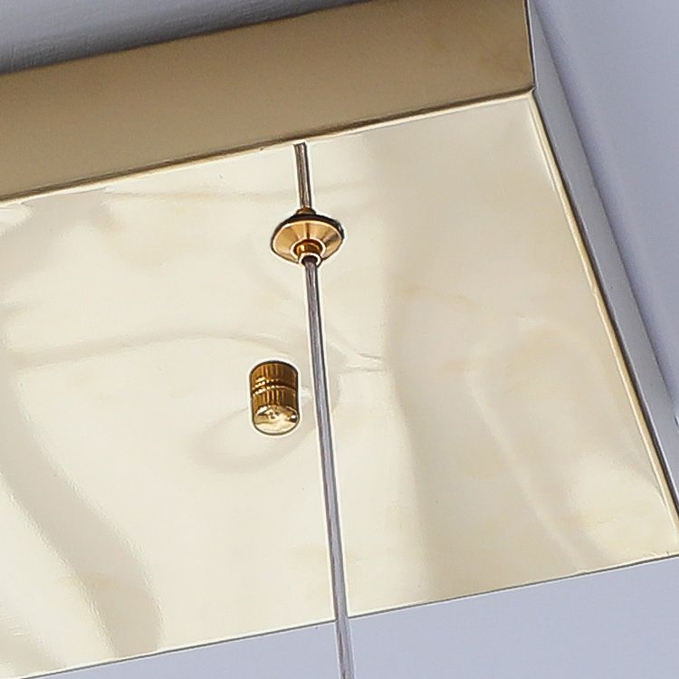 Moderne Kücheninselbeleuchtung linearer Kristall 2 leichte Kronleuchterleuchten