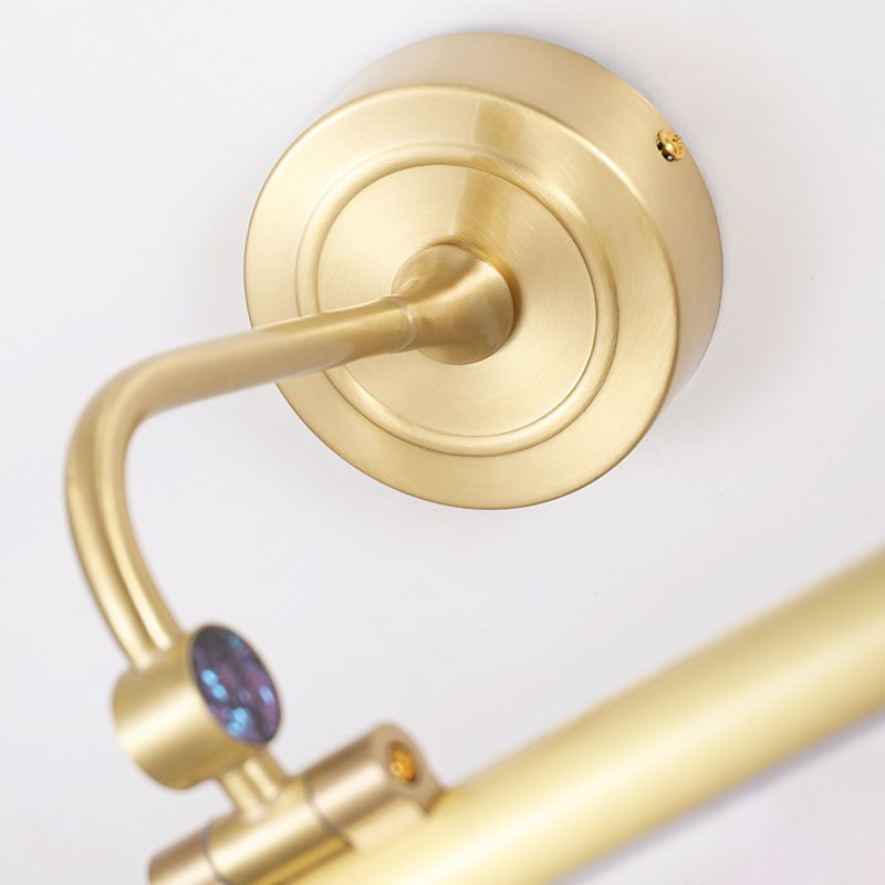 LED Vanity Light Fixtures Traditional Mirror Front Lighting with Acrylic Shade