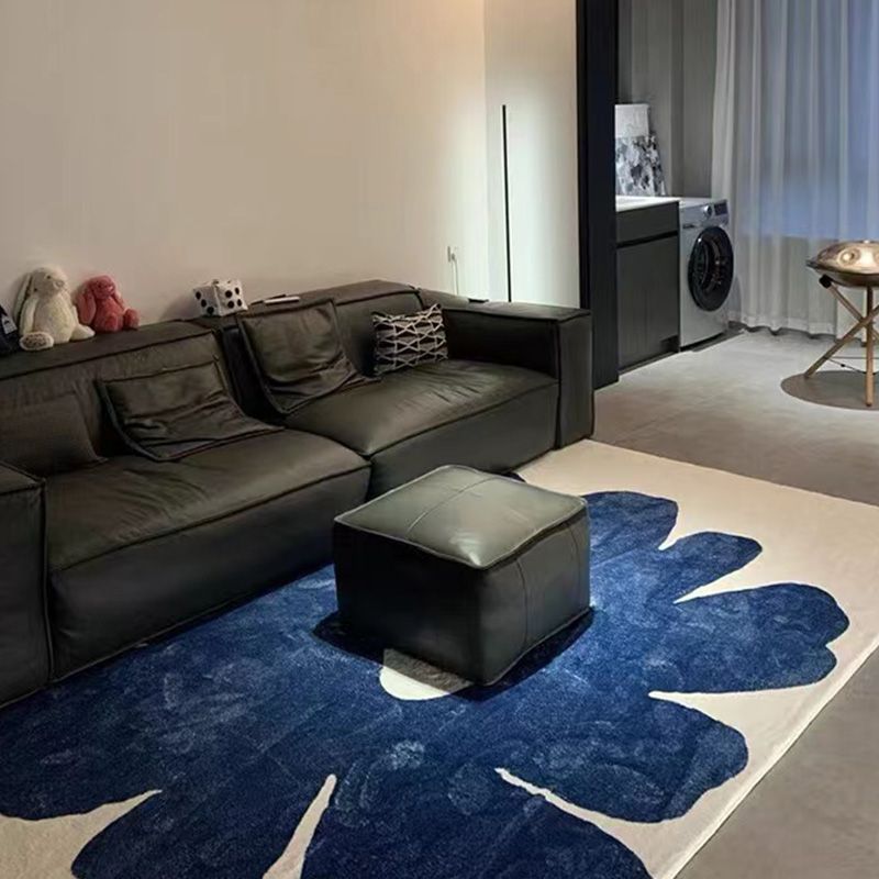 Nordic Area Rug Simple Rug Polyester Non-Slip Area Rug for Home Decoration