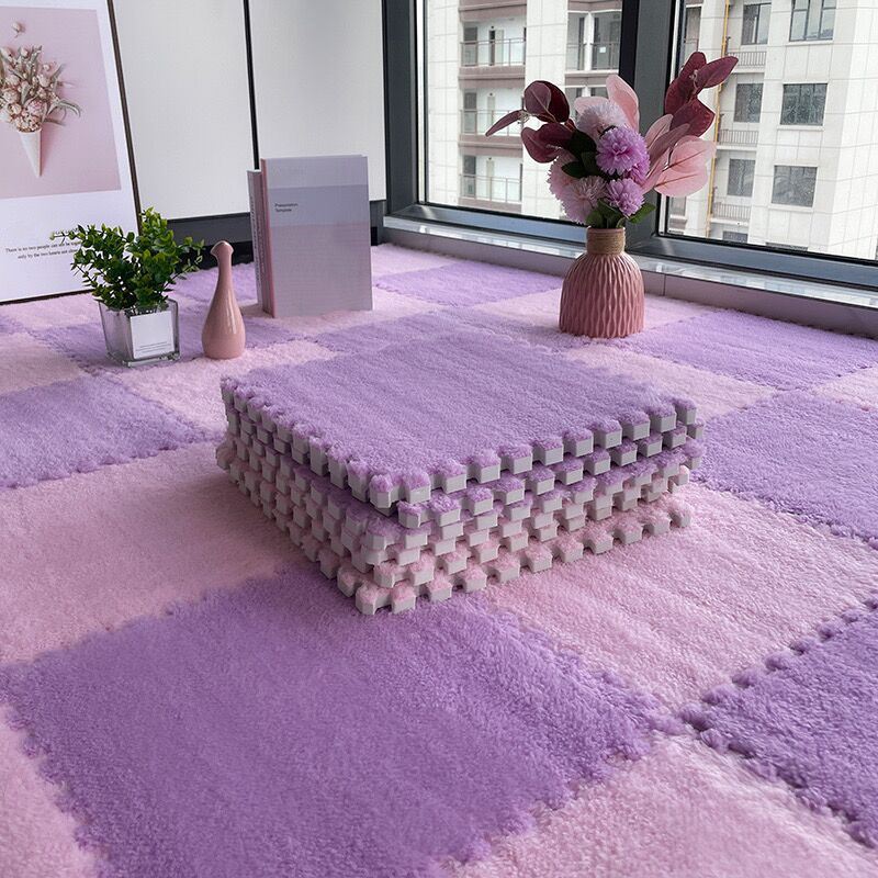 Multi-Color Level Loop Carpet Tile Non-Skid Interlocking Bedroom Carpet Tiles
