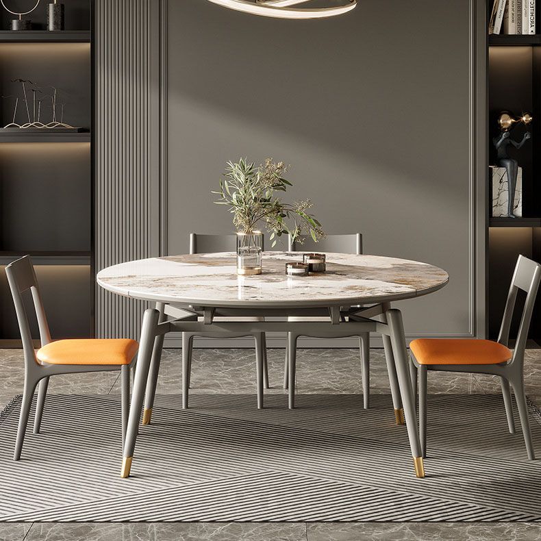 Modern Style 1/4/5/6/7/11 Pieces Dining Room Set Round Dining Room Table Set