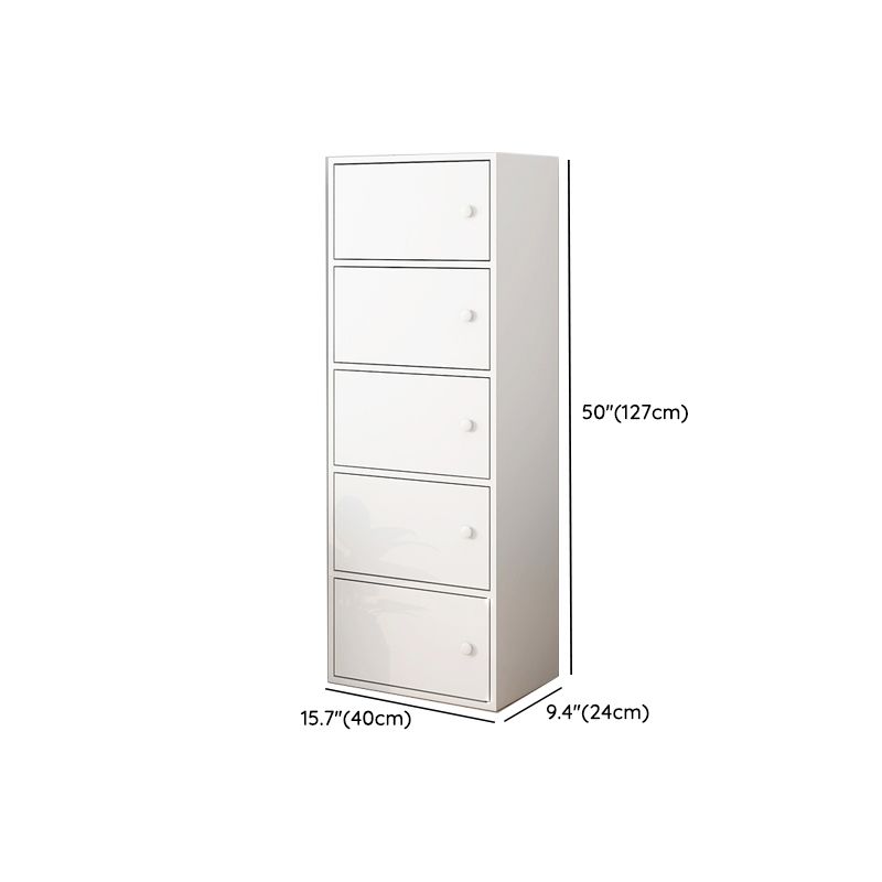 Modern Wooden Accent Cabinet Knobs Handle Design Storage Cabinet