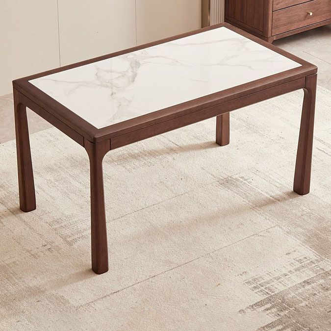 Sintered Stone Top Table Rectangle Dining Table for Dining Room